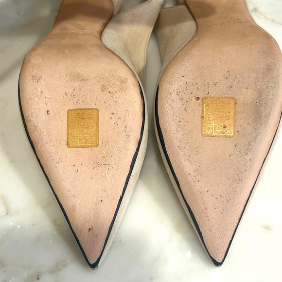 Jimmy Choo Suede Ivy Slingback - Picture 7 of 7